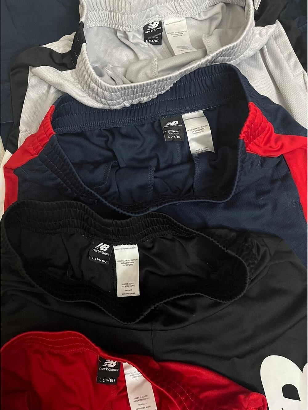 Boys Large 14-16 Athletic Shorts Bundle New Balance & Mixed - Picture 5 of 7